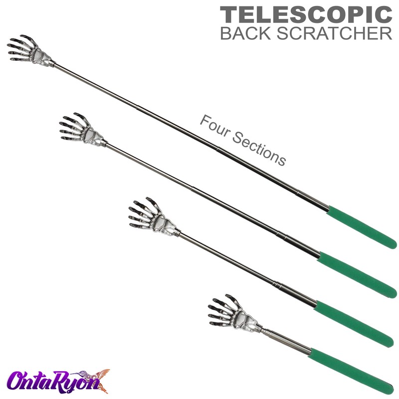 OntaRyon Telescopic Back Scratcher | Novelty Gift for Men and