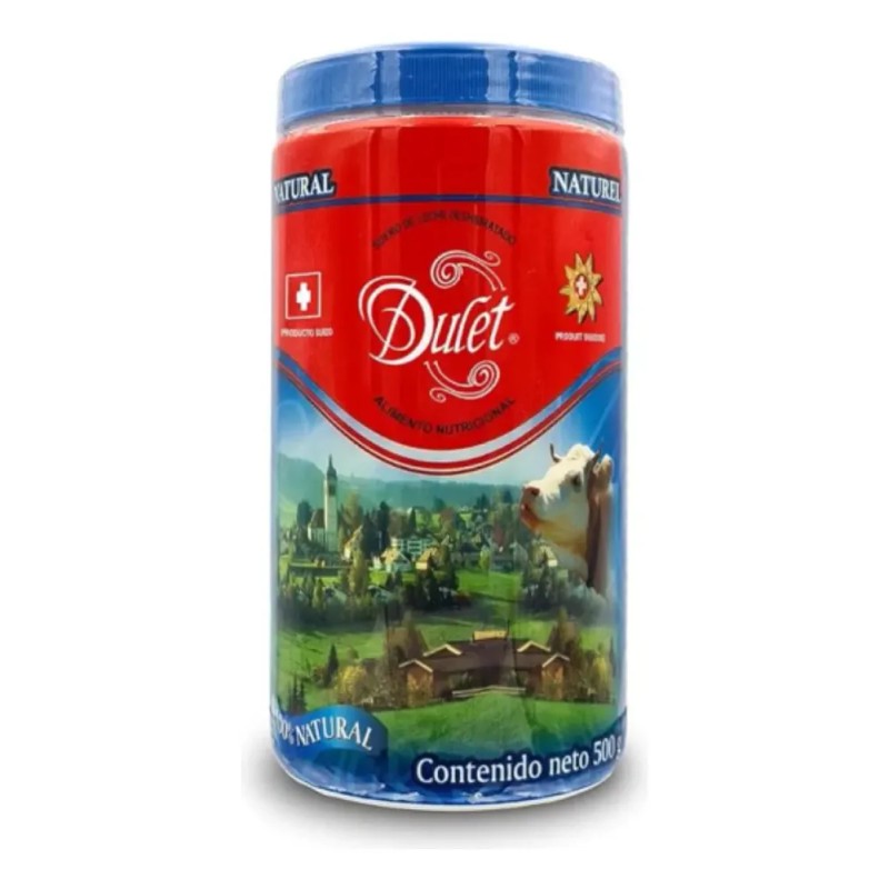 Dulet - 3 Pack Lactosuero Suizo Natural 500gr, 100% Original