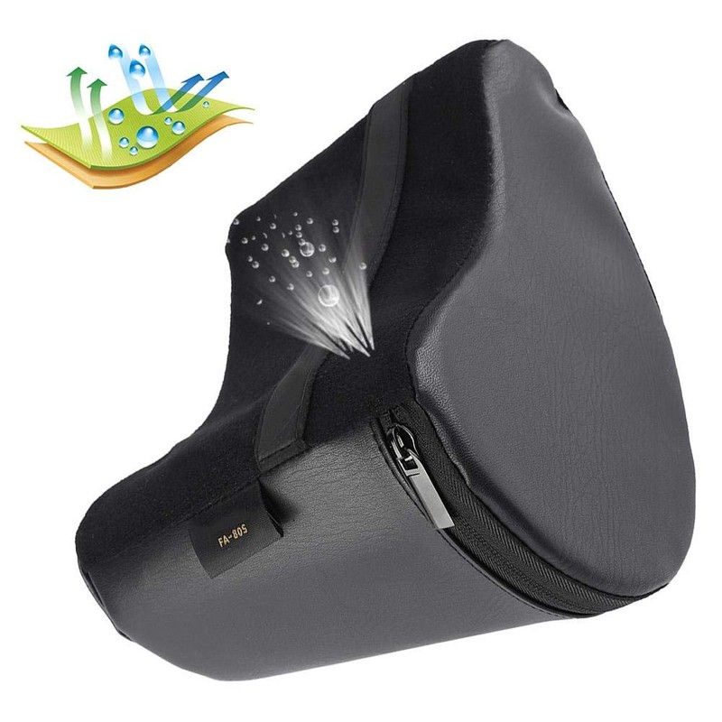 Guitar Cushion Soft Built-In Sponge Black Guitar Leg Cushion with