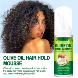 Eazerom 14 Definierende Locken Crème,Definierende Lockencreme für Lockiges und Welliges Haar,Definierende Crème,Curly Hair Conditioner,für Mehr Volumen und Definiertes,Lockiges Haar,60ml