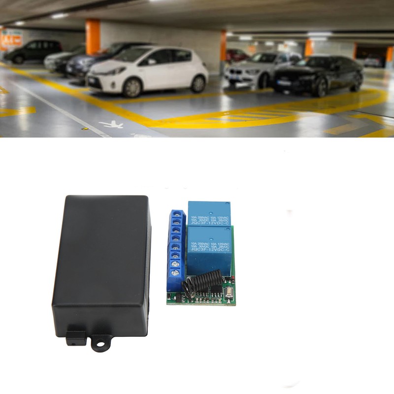 2 Channel Antitheft Alarm Wireless Relay Switch with Remote Control