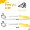 Teenyyou 8 Pcs Portion Control Serving Spoons Portion Scoops Cups