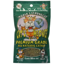 .352 Ounce The Cat's Meowee All Natural Premium Grade Cat Nip (Pack of 2)
