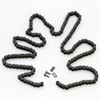 Thin 25H Chain with 75 Links and Chain Lock for