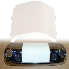 munirater Interior Roof Dome Bulb Lens White Cover Replacement for 1980-1996 Mustang F150 F250