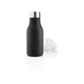EVA SOLO | Liquid Soap Squeeze Dispenser 7oz | Decorative Soft Silicone Dispenser | Danish Design & Functionality | Black