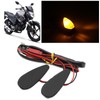 eMagTech 2X Adhesive Motorcycle Turn Lights LED Motorcycle Flush Mount