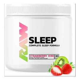 Raw Nutrition Sleep - Magnesio, Zinc, Melatonina (150g Sabor Strawberry Kiwi) 😴🍓🥝