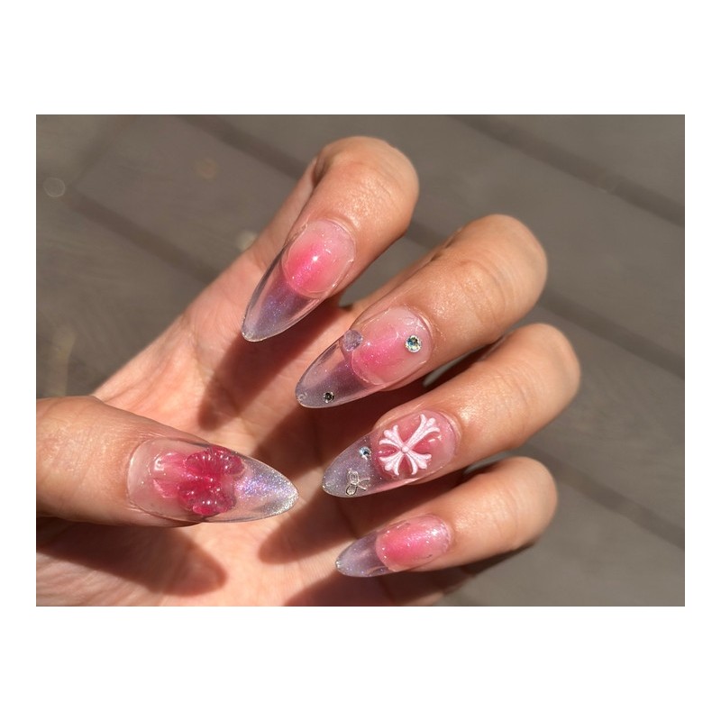 Real Gangster Kichihatsu Nails - Water Drops / 실물 깡패