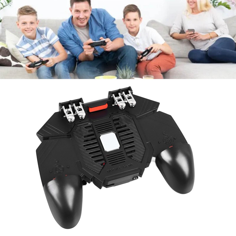 Mobile Game Controller with Cooling Fan ABS Portable Mobile Game