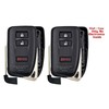 2X New Replacement Prox Key Fob Remote Shell / CASE
