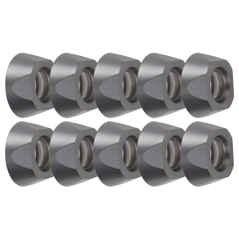 10Pcs Turning Insert Carbide Round Blade Lathe Cutter Milling CNC