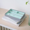 Stackers Grey Mint Classic Medium Jewellery Box Ring/Bracelets Layer