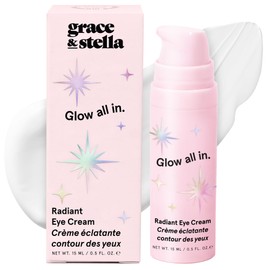 grace & stella grace & stella Eye Cream - Caffeine & Retinol Under Eye Brightener for Dark Circles, Anti-Aging, Puffy Eyes, Eye Bags, Wrinkles - with Niacinamide & Peptides - Vegan Cruelty- Free (0.5 fl oz / 15 ml)