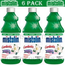 Mistolin All Purpose Cleaning Solution Gardenia 15 fl oz (6 PACK)