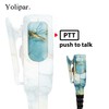 Yolipar Radio Shoulder Speaker Mic Handheld Microphone with 3.5mm Audio