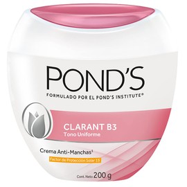 POND'S - Crema Facial Anti-manchas Clarant B3 con SPF15 200 g - 200 g - Daily Care