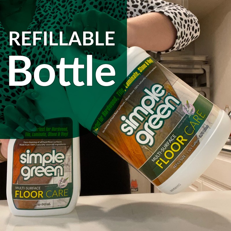 Simple Green Multi-Surface Floor Care - Cleans Hardwood, Vinyl, Laminate,