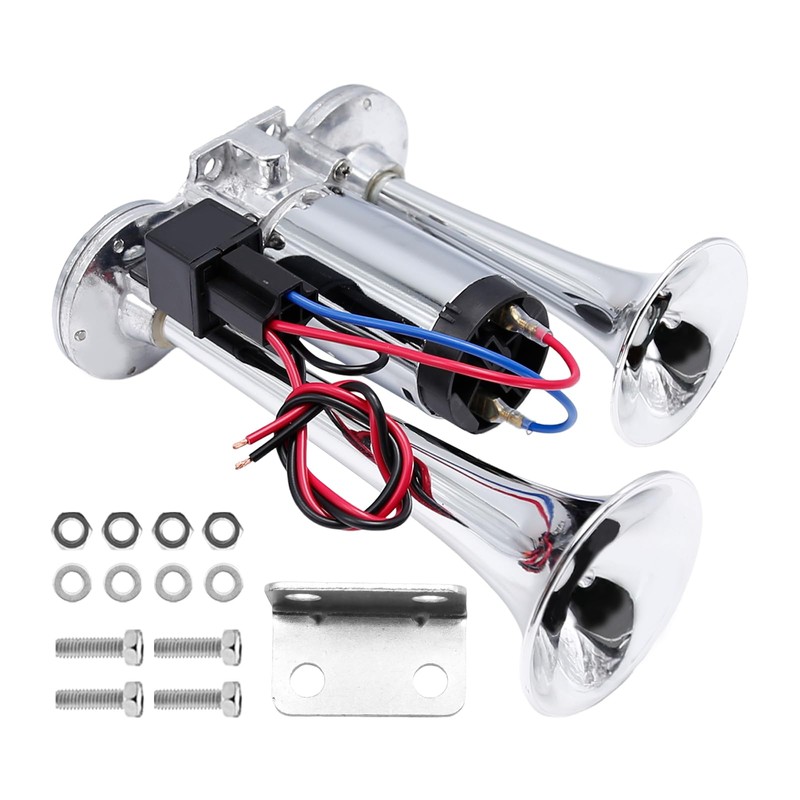 Vkinman 600DB Dual Train Horn, 12V Train Pickup Trucks Horn,