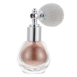 Baluue 2pcs Body Highlighter Glitter Powder Sprayer Bottle Makeup Tool for Shimmering Effect for Weddings Parties for Women Bronzed Shine