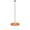 Swan SWKA17511WHTN Nordic Scandi Towel Pole/Kitchen Roll holder with Non-slip