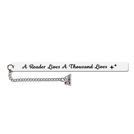 Inspirational Bookmark Gifts for Women Men Librarian Gifts for Book Lovers Birthday Gift Book Reader Gifts Accessories Bookworm Gifts for Teen Girls Boy Encouragement Motivation Bookmarks for Reading