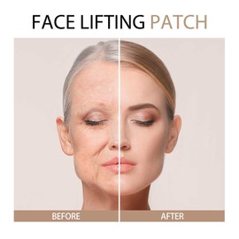 Eazerom 02 Face Lifting Tape,120 Stück Unsichtbare Facelifting Tape für V-Form face,V-Form Gesicht Verbergen von Gesichtsfalten Lifting Schlaffe Haut,Facelifting Aufkleber, Lift Gesicht Aufkleber
