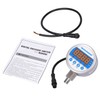 MEASUREMAN 3-1/8" Dial Size Stainless Steel Industrial Digital Pressure Control,