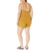 RVCA Women's Standard Romper, Marina Coverup/Bronze Mist, Large