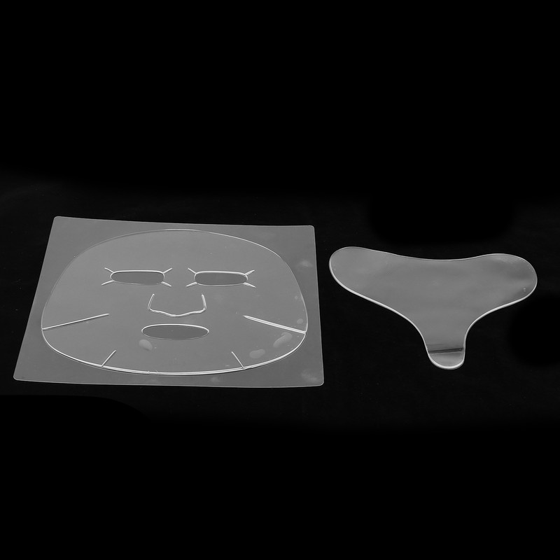 2 In 1 Facial Chest Pad Set Reusable Silicone Home
