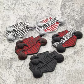 2PCS Beast Claw Metal Emblem Motorcycle Tank Badge Decal Emblem Logo Compatible Truck Car Motorcycle Bike Decoration(Silver Color )