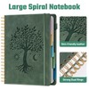 Ovesmusl Hardcover Spiral Notebook 8.5" x 11" with 5 Removable