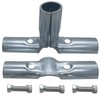 2 PCS End Rail Clamps Fit for 3/4 Inch EMT