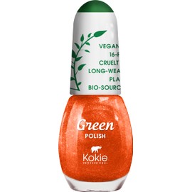 Kokie Cosmetics Vegan, Plant Based, Cruelty Free Nail Lacquer, Green Polish (Hotline GP29)