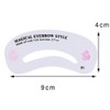 nuoshen Eyebrow Stencils,24 Pieces Eyebrow Shapeing Eyebrows Grooming Stencil Kit