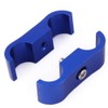 8AN Hose Separator Clamp Aluminum Fuel Line Mounting Clamp Divider