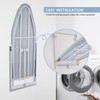 SheeChung Wall Mount Ironing Board 36"X12",Compact Wall Ironing Board with