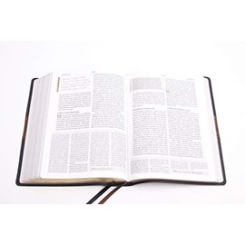 RVR 1960 Biblia de estudio Spurgeon, negro/marrón símil piel