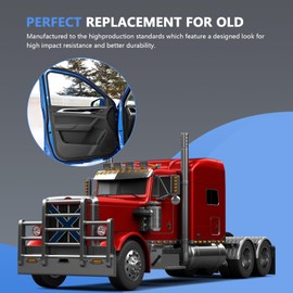 Fraylis Door Weather Stripping Seal Compatible with 1986-2007 Peterbilt 377 359 379 330 360 370 Door Seal 20-10985-644 R60-6001-650