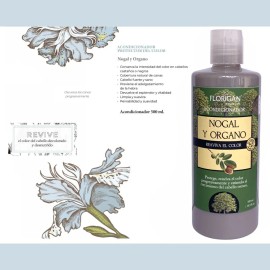 Acondicionador Nogal Y Organo Florigan® 500ml. 2 Piezas