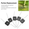 TOPINCN 5 Pcs String Trimmer Head Plastic Wire 150mm Trimmer
