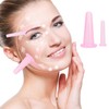 4 Stück Schröpfen Cups Silikon,Schröpfen Silikon Schröpfset Facial Silikon set,