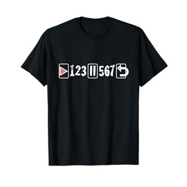 Salsa Dance Tshirt - Salsa Remote 123 567 Funny T-shirt T-Shirt