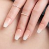 Dashing Diva Magic Press Creamy Blush Nail Tip, Nude Beige, 1 Piece / 데싱디바 매직프레스 크리미 블러쉬 네일팁, 누드베이지, 1개