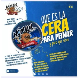 Nomada Nómada Cera Base Agua Clasica
