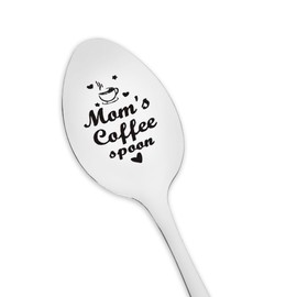 Mum Mom Mother Birthday Gifts for Women Mom's Coffee Spoon for Mummy I Love You Mommy Gifts for Mama Mommy from Son Daughter Christmas Gifts for Step Mom Mother Bday Xmas Gifts for Mama