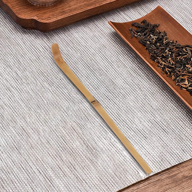Bamboo Matcha Scoop (Chashaku) - 18cm Hooked Japanese Tea Spoon