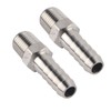 Quick Connectors for Fluted Hoses, 2 Pieces 1/4" Stainless Steel