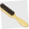 Healvian Men's Wooden Beard Brush Soft Bristles Grooming Kit for