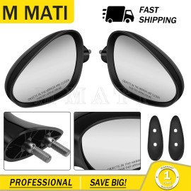 M MATI 1 Pair Motorboat Jet Ski Rearview Mirror For Yamaha WaveRunner XLT1200 2001-2005
